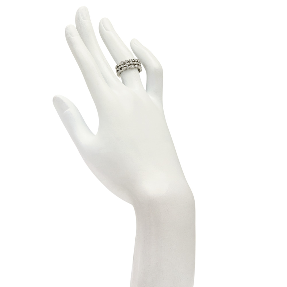 Tiffany & Co. Tiffany Jazz Swing PT950 Ring Platinum Diamond