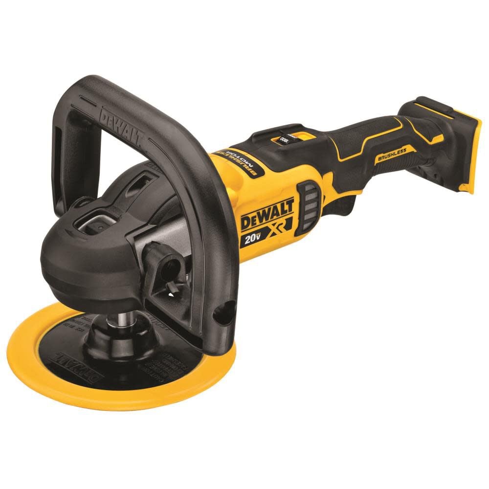 DEWALT 20V MAX XR 7 in 180mm Variable Speed Rotary Polisher Bare Tool DCM849B