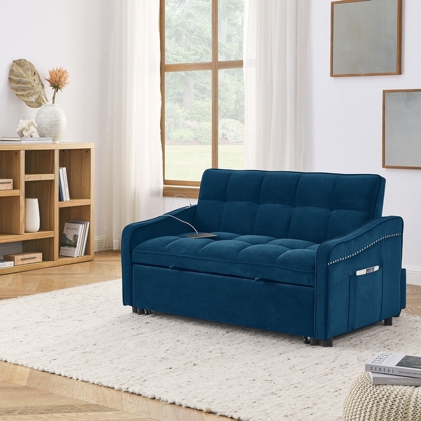 Loveseats Sofa Bed with Pullout Bed