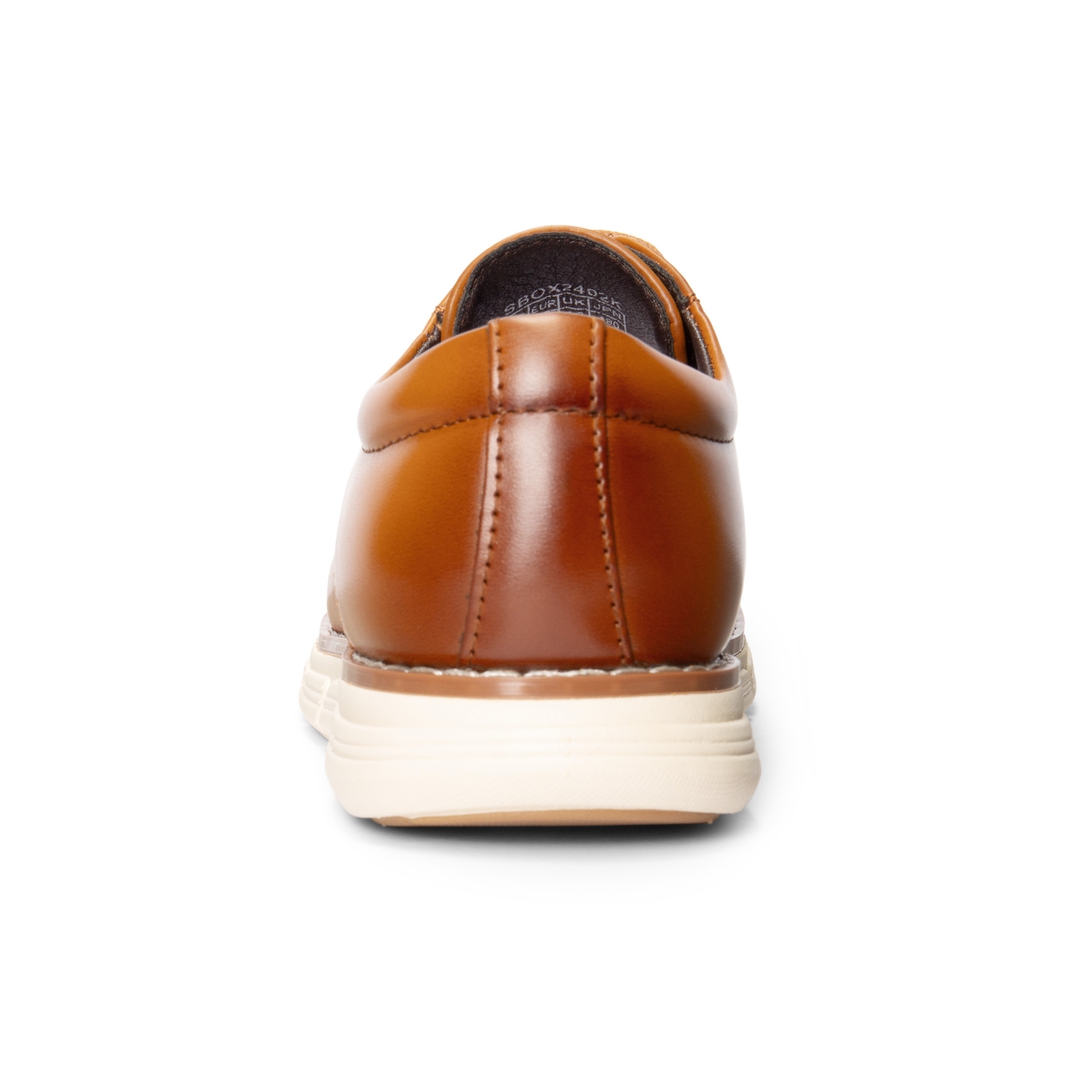 [CrossFlex CrestKids] Boys' Non-Slip Oxford Dress Sneakers