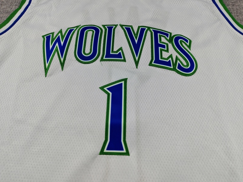 Men's Minnesota Timberwolves LaMelo Ball #1 White Swingman Jersey - Association Edition
