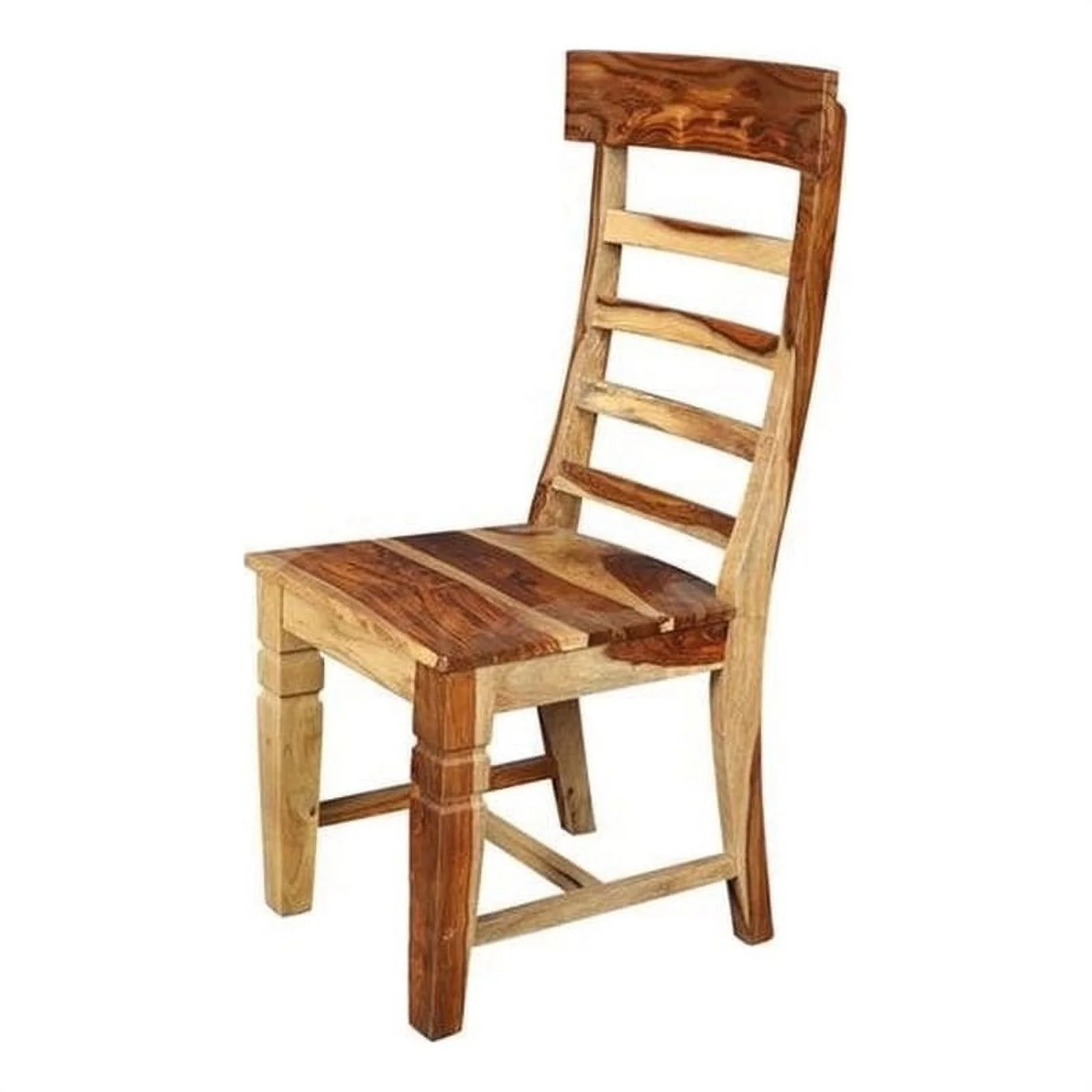 Hawthorne Collections 17.75'' Modern Solid Wood Dining Side Chair in Natural