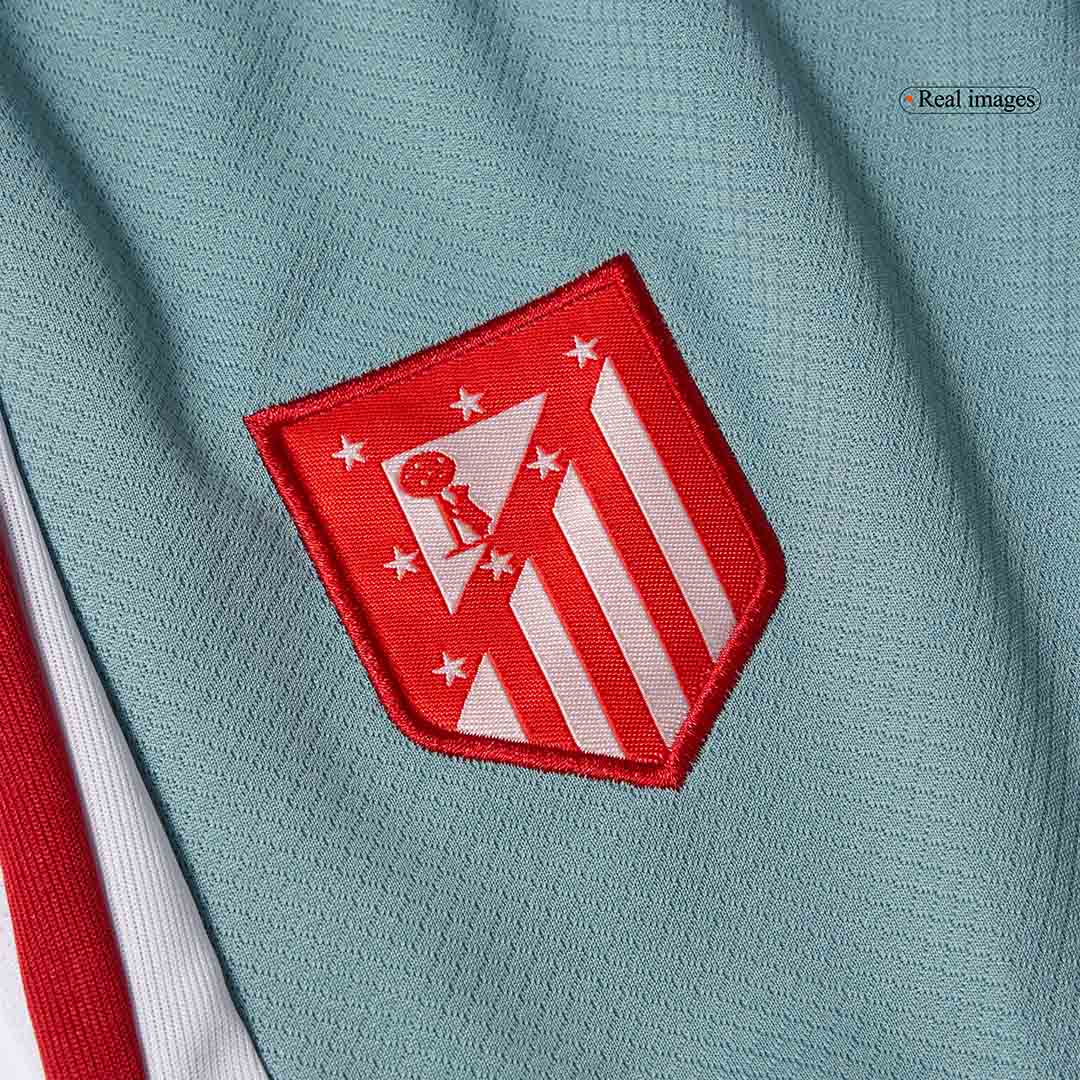 Atletico Madrid Away Kids Soccer Jerseys Full Kit