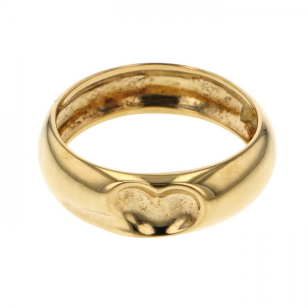 Tiffany & Co. Tiffany Heart Ring K18YG Yellow Gold Ring