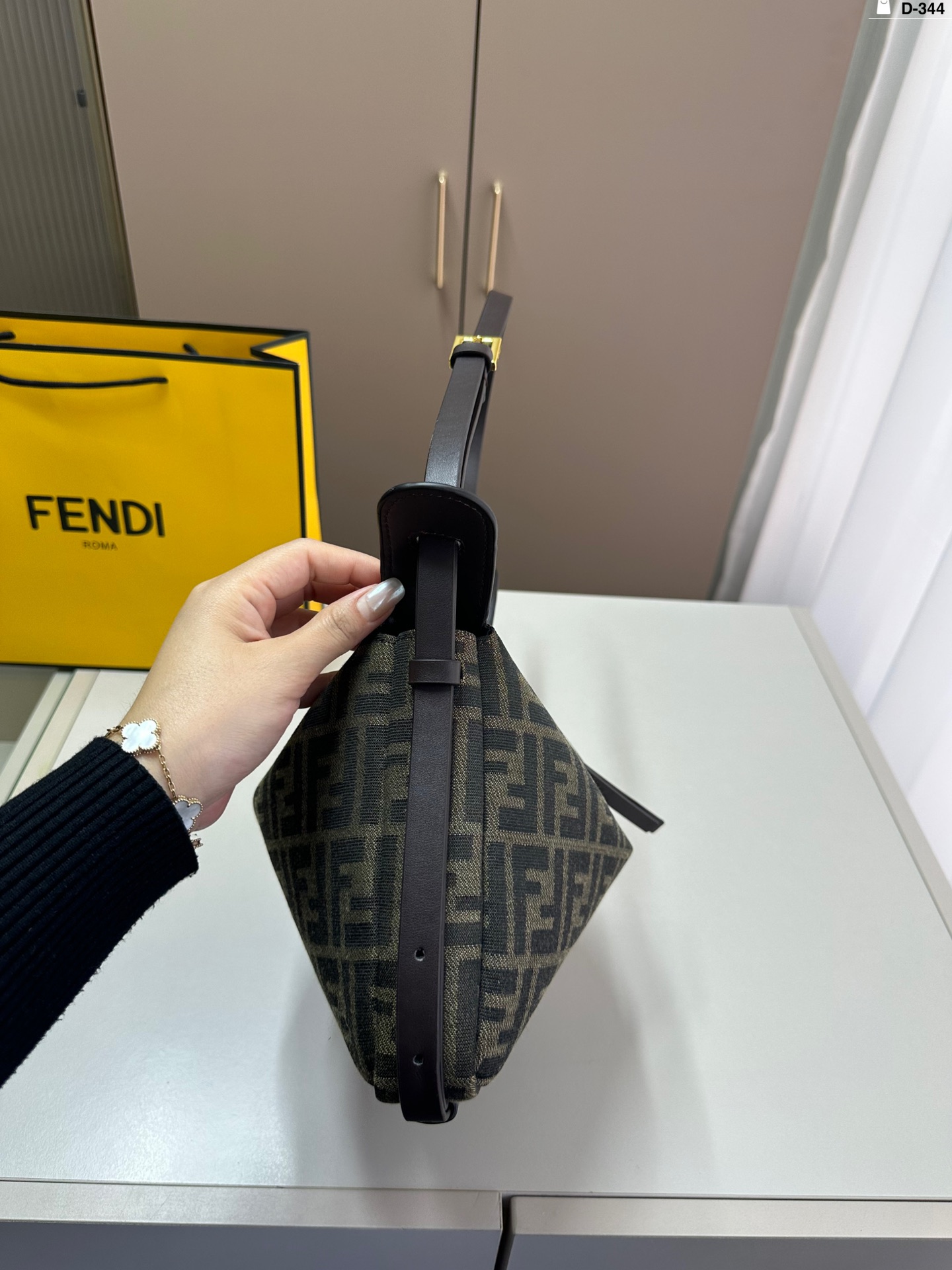 Fendi's new baguette underarm bag - cnluxepick
