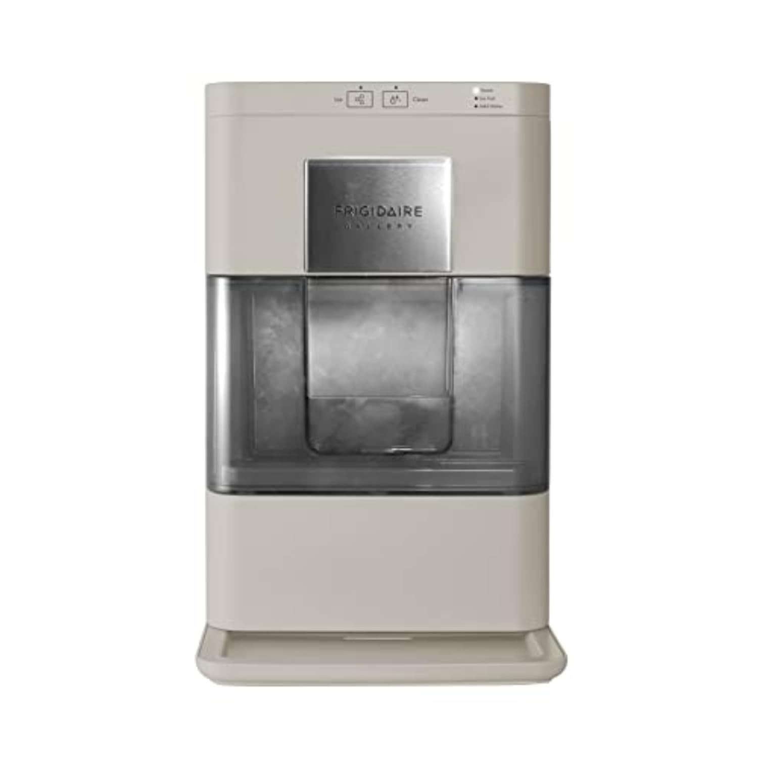 Nugget Ice Maker, Countertop Ice Machine with Transparent Window, Sonic Ice Maker with 44 lbs. Capacity, Auto Self Cleaning Ice Maker Machine, 2.0 Gen, Cream – 16.75D x 11.75W x 20.25H