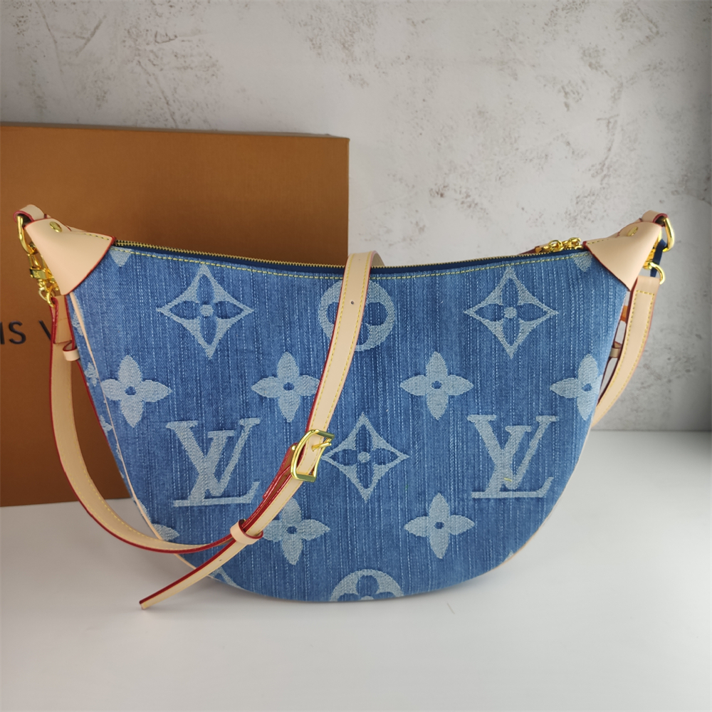 Louis Vuitton denim Moon Odeo Moneygram bag - cnluxepick
