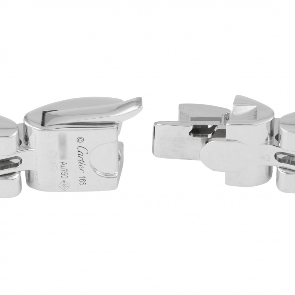 Cartier Mayon Pantale Bracelet 18K White Gold Diamond N6701000