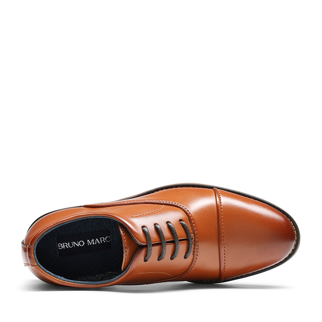 Boys' Handsome Cap Toe Dress Oxfords