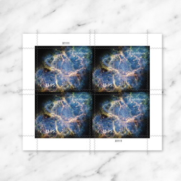 Crab Nebula Stamps