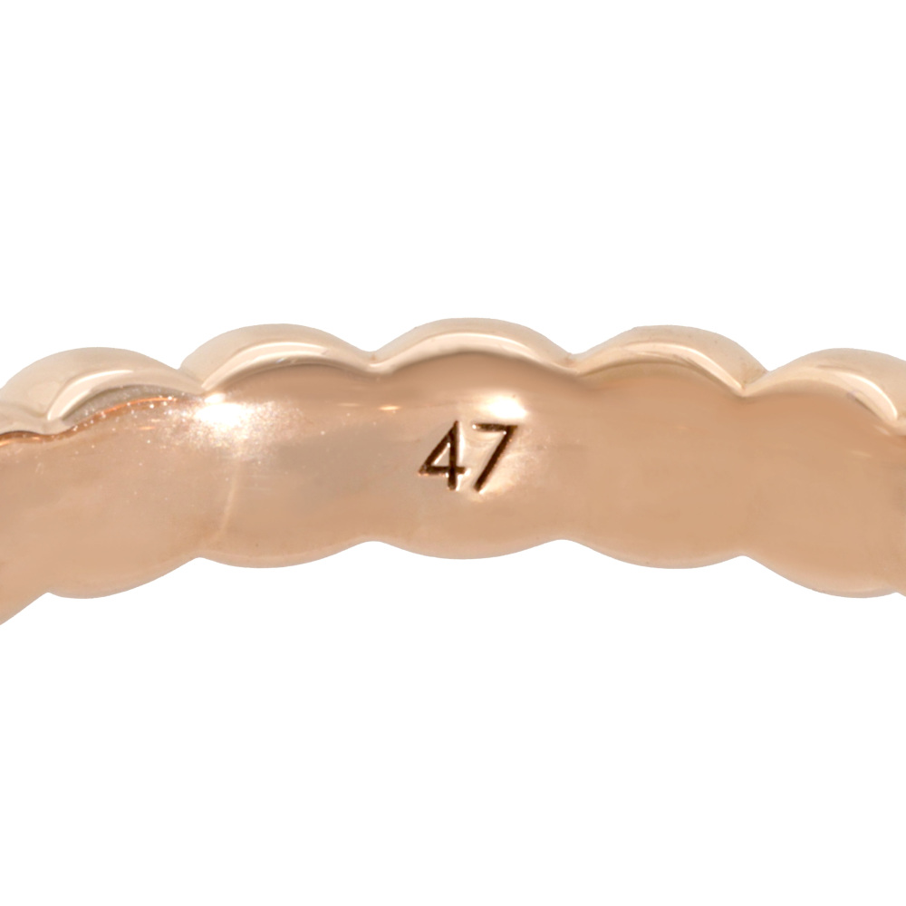 Van Cleef & Arpels Perlet Ring 18K Rose Gold Diamond VCARO1WG00