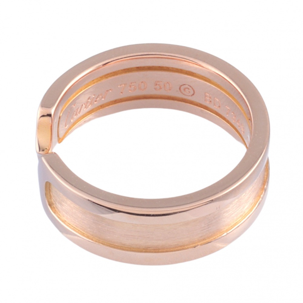 Cartier 2C C Do Ring 18K Rose Gold