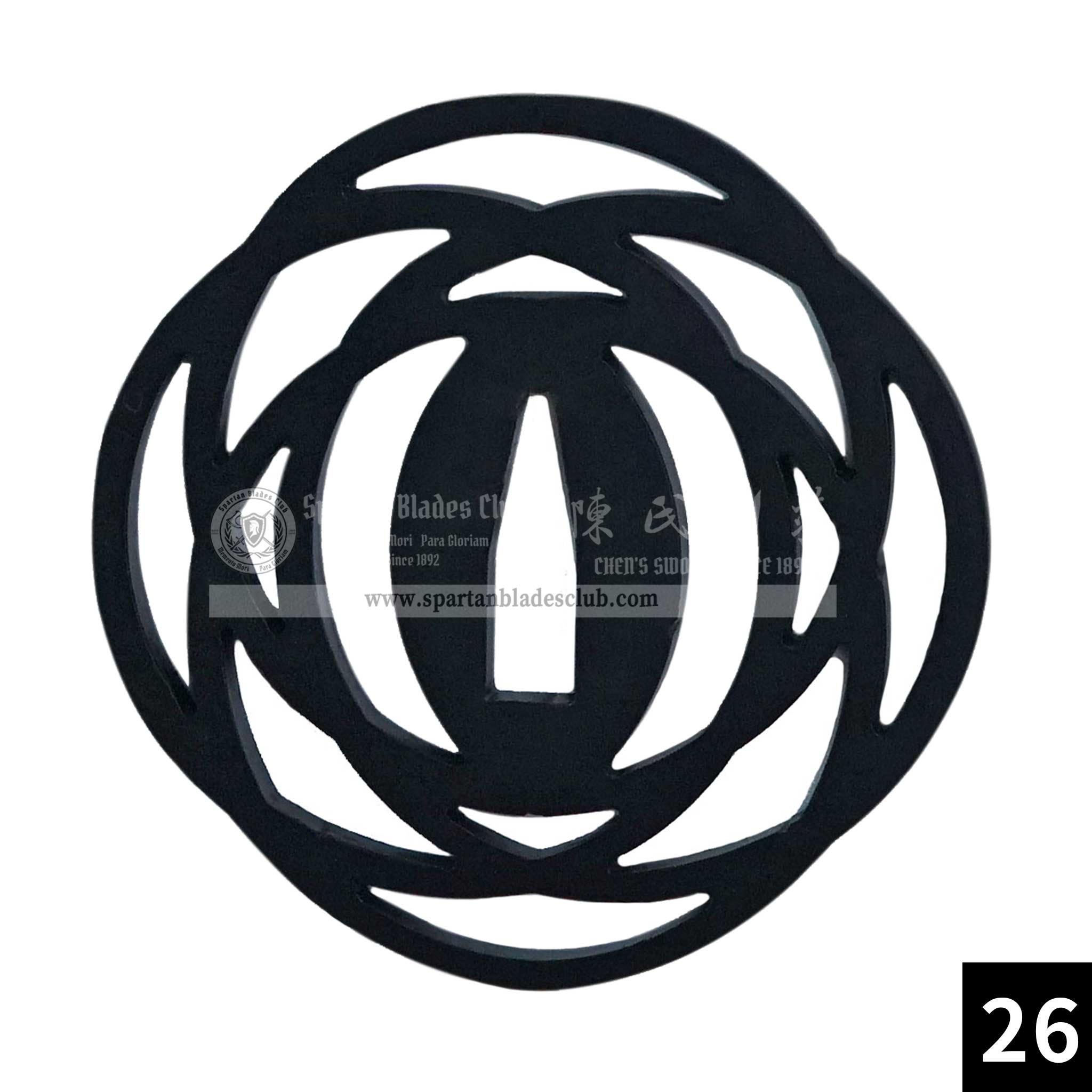 Custom Your Katana | Iron Tsuba | Spartan Blades Club | CHEN'S SWORDS 1892 - Spartan Blades Club - 陳氏劍莊1892