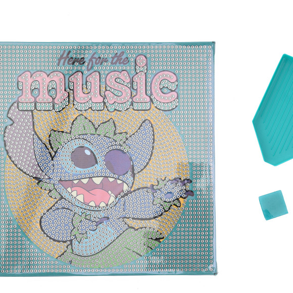 Topolino Disney Stitch Diamond Painting auf Leinwand