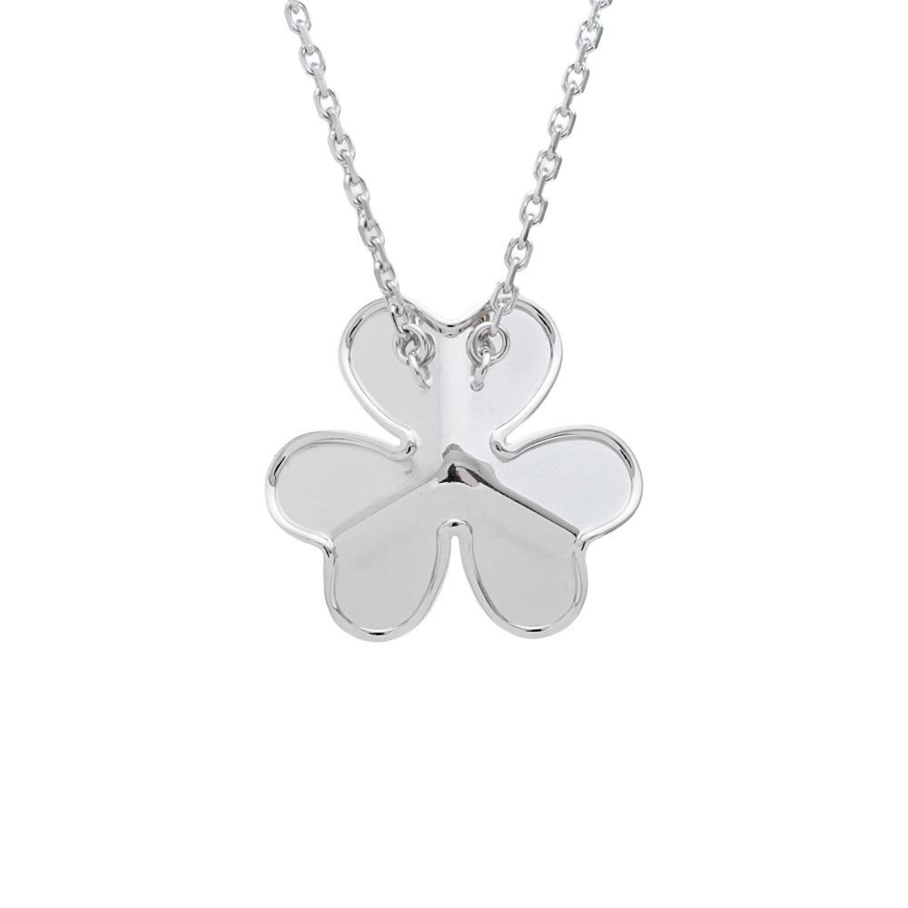 Van Cleef & Arpels Frivole Necklace 18K White Gold Diamond VCARD25300