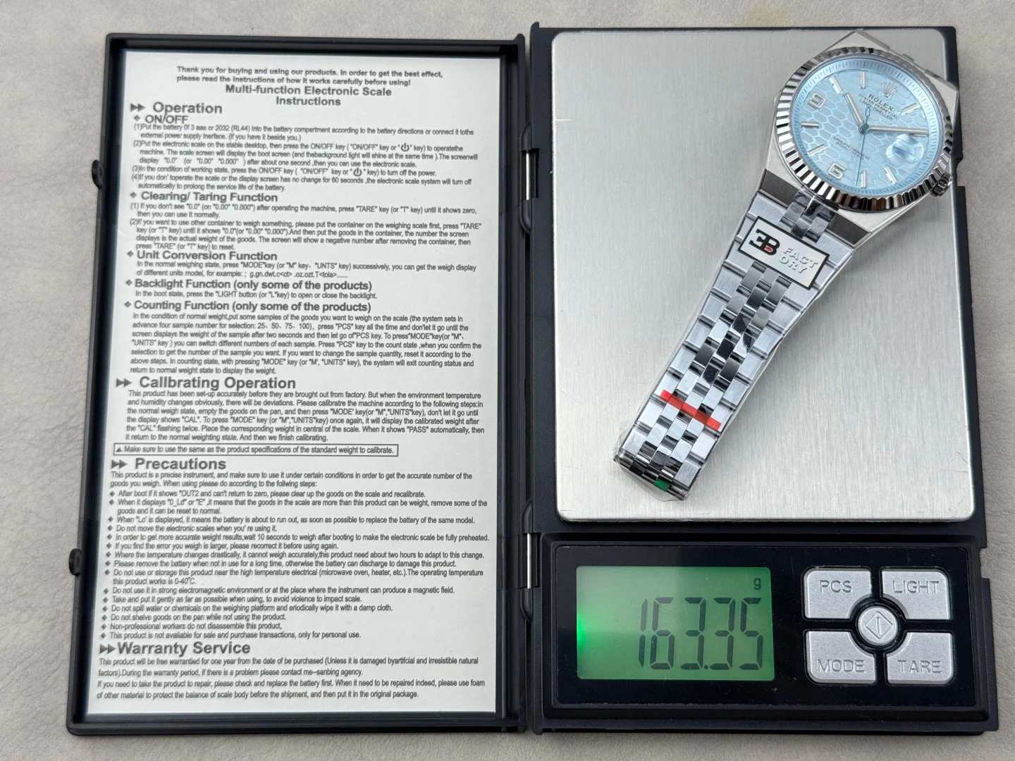 Rolex Land-Dweller Ice Blue Dial