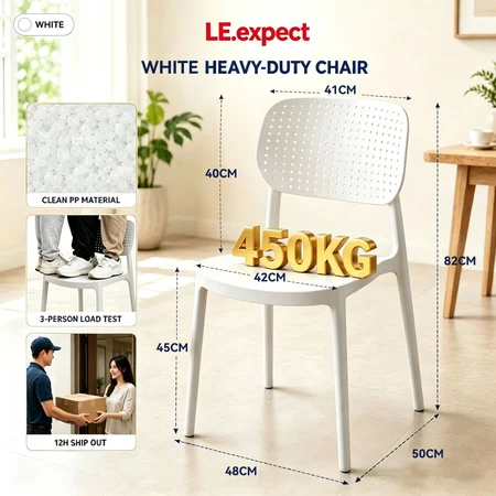 Modern Design dining chair plastic chair home thickened stackable modern simple leisure backrest Kerusi