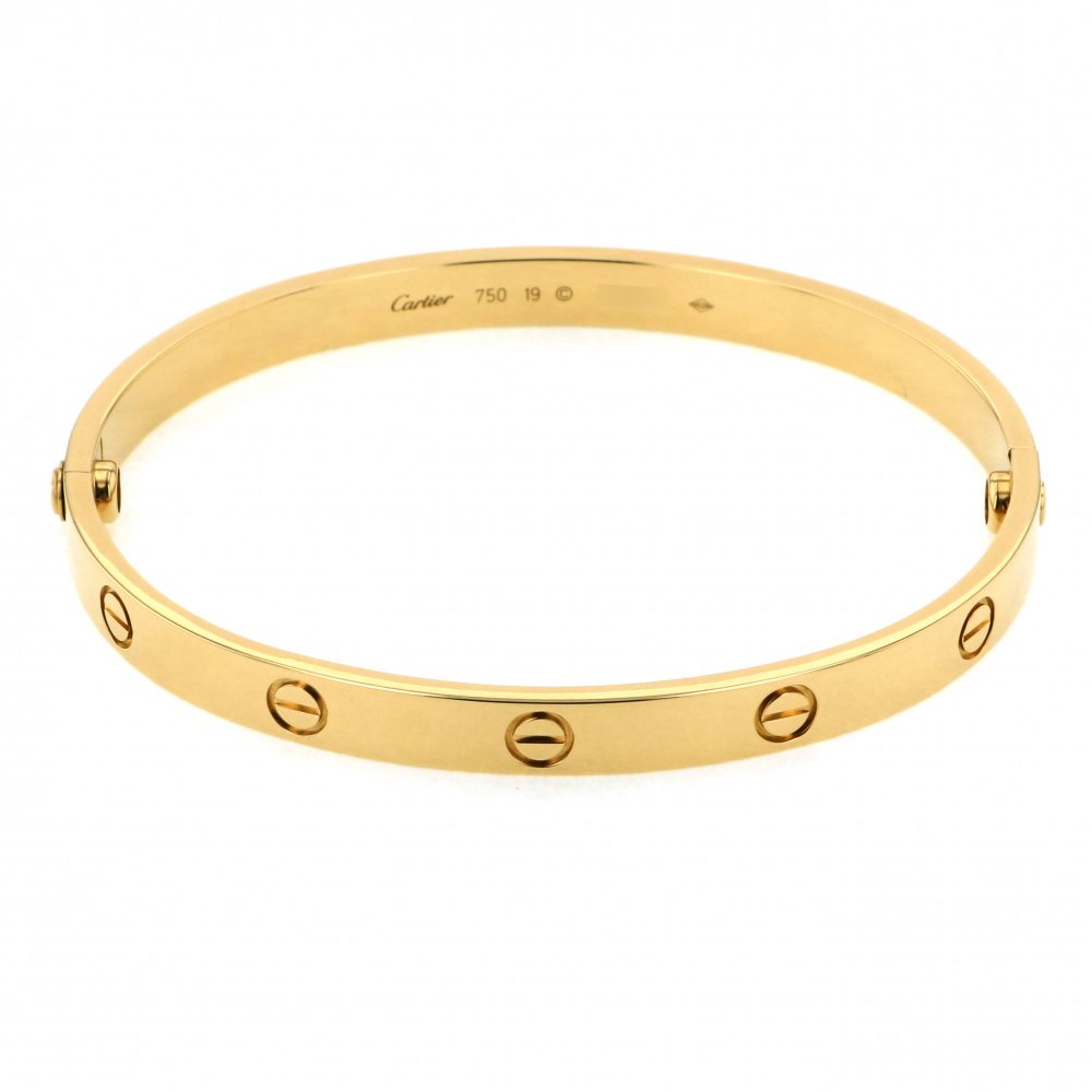 Cartier Love Bracelet 18K Yellow Gold