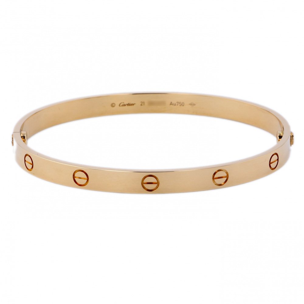 Cartier Love Bracelet 18K Rose Gold