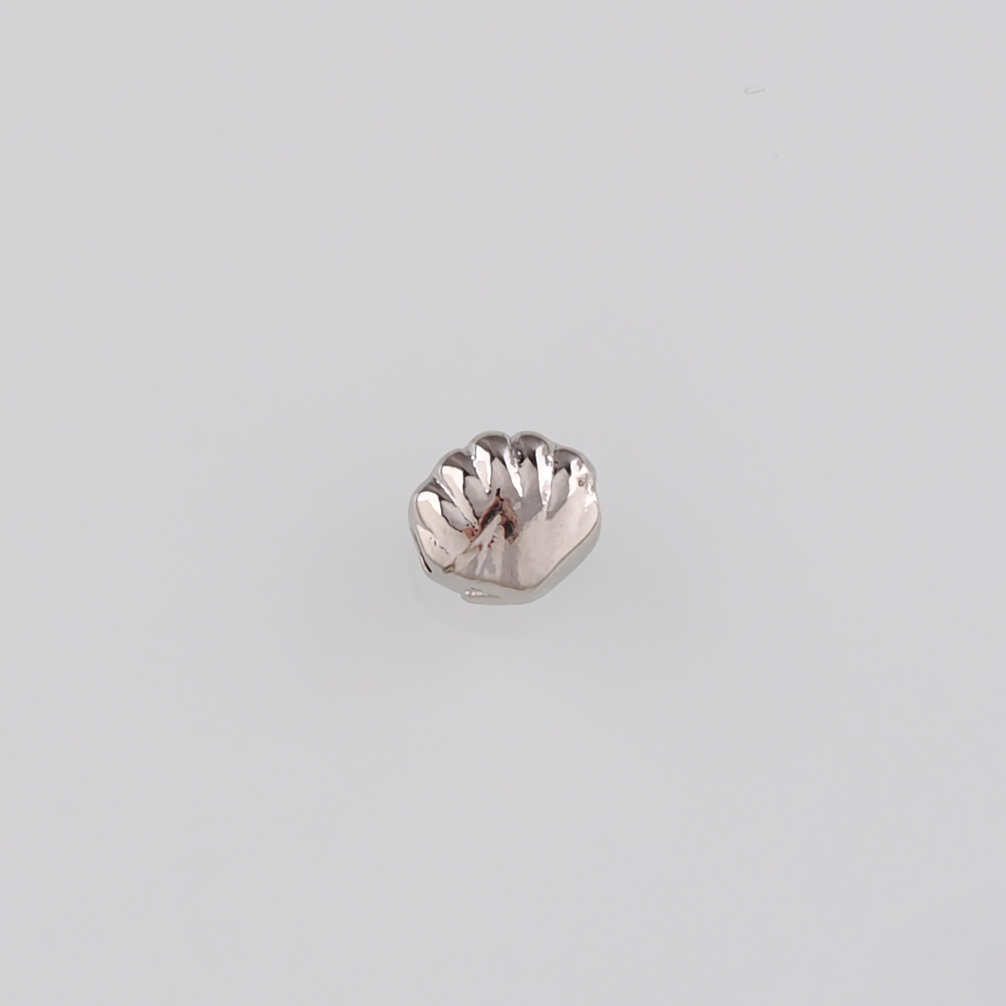 18K Gold Filled Scallop Spacer Bead,Dainty Ocean Shell Beads,DIY Jewelry Making Supply