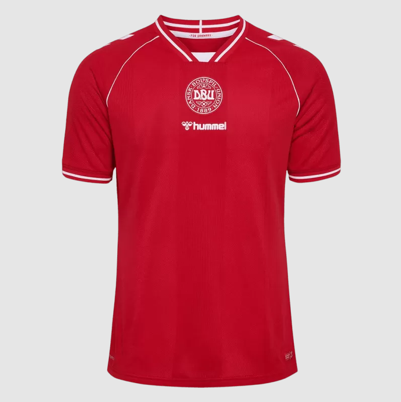 Denmark Home Soccer Jersey World Cup 2026