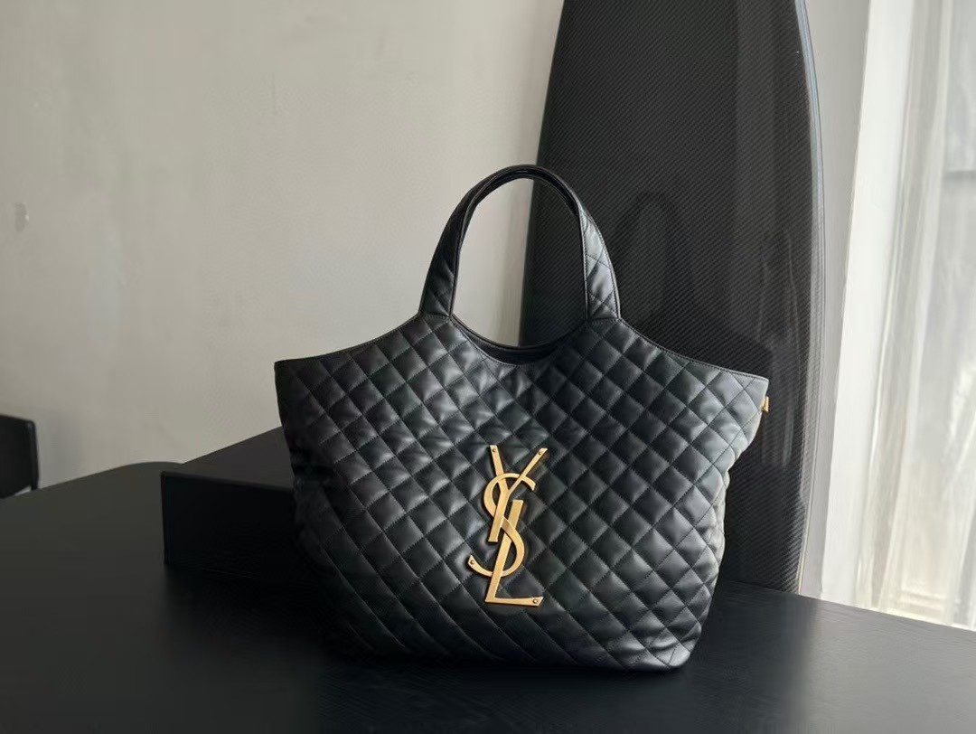 Top version YSL original leather handbag - cnluxepick