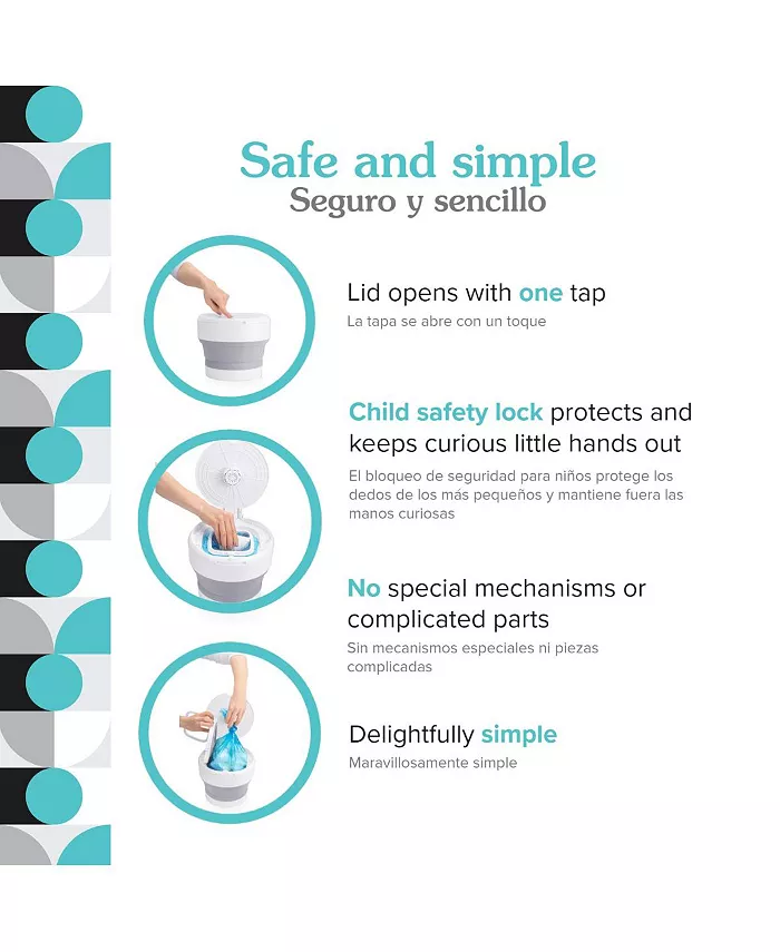 PurePail Pure Pail Go Portable Diaper Pail