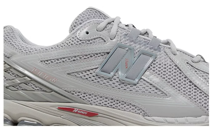 New Balance 1906R Grey Deep Red M1906RJC Casual Running Shoes
