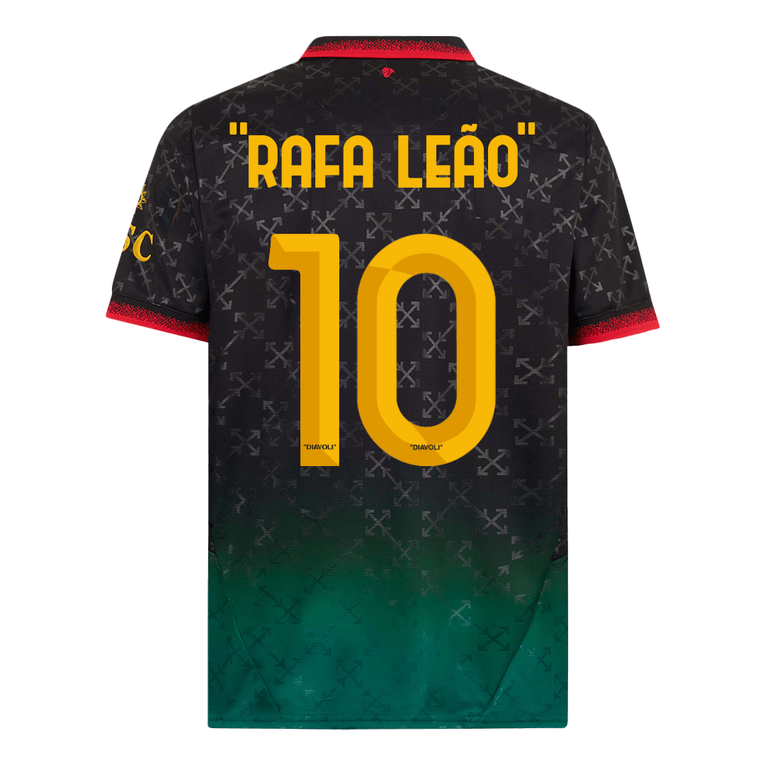 RAFA LEÃO #10 AC Milan Fourth Away Soccer Jersey