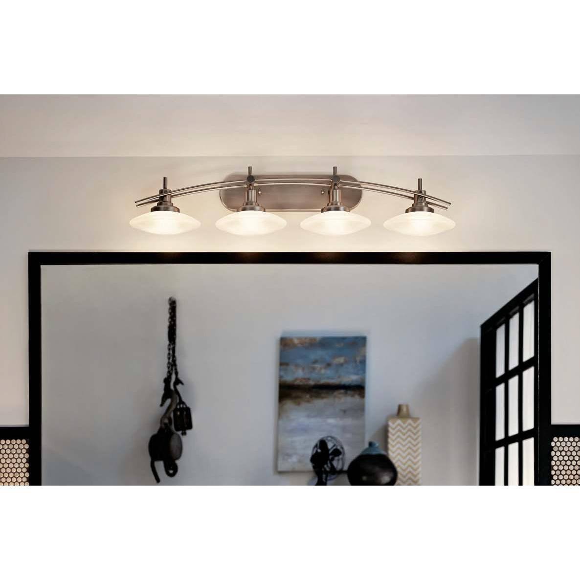 Kichler 6162CH Structures Bath 2-Light Halogen, Chrome