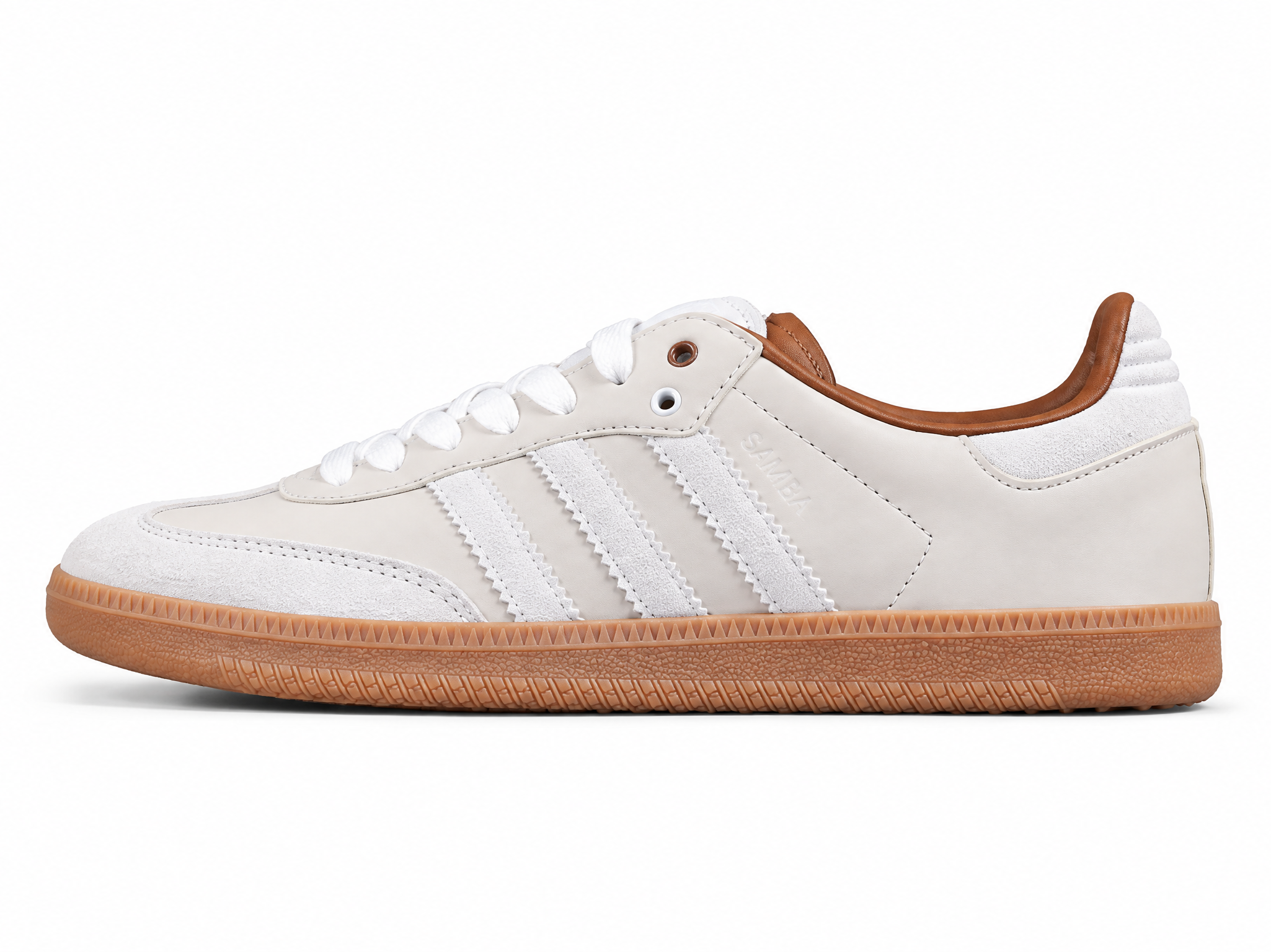 Adidas Samba Og Casual Sneakers Beige/White KJ7306
