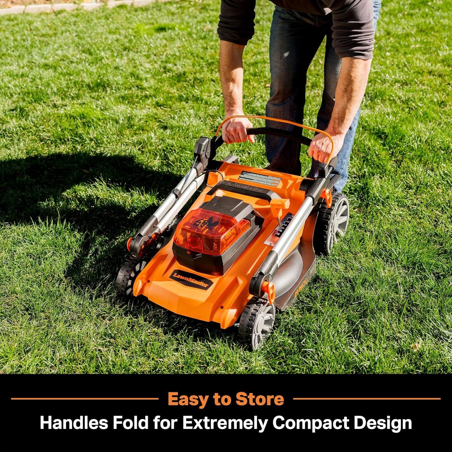 19-inch Brushless Cordless Mower with 2X24V MAX* 4.0Ah Battery and a Dual Charger