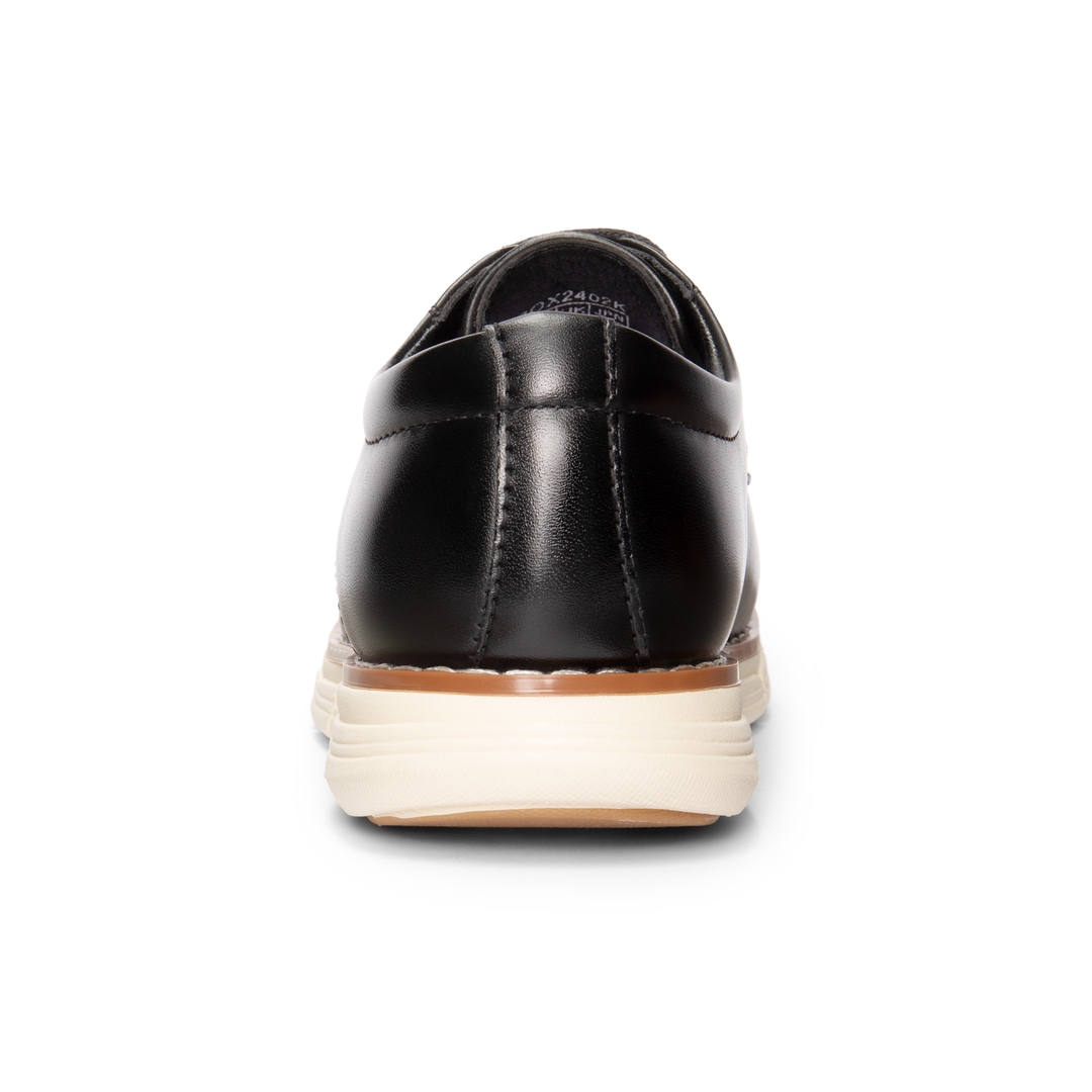 [CrossFlex CrestKids] Boys' Non-Slip Oxford Dress Sneakers