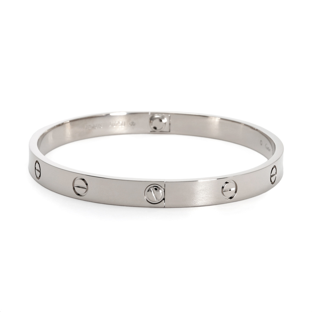 Cartier Love Bracelet 18K White Gold B6067600
