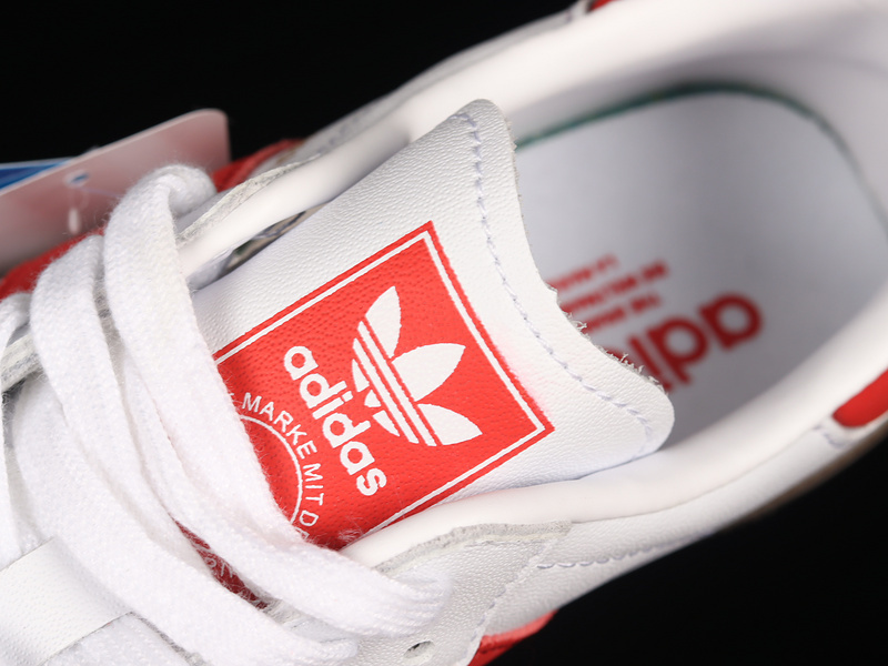 Adidas Samba Vegan Og Footwear White/Scarlet/Gum B44628