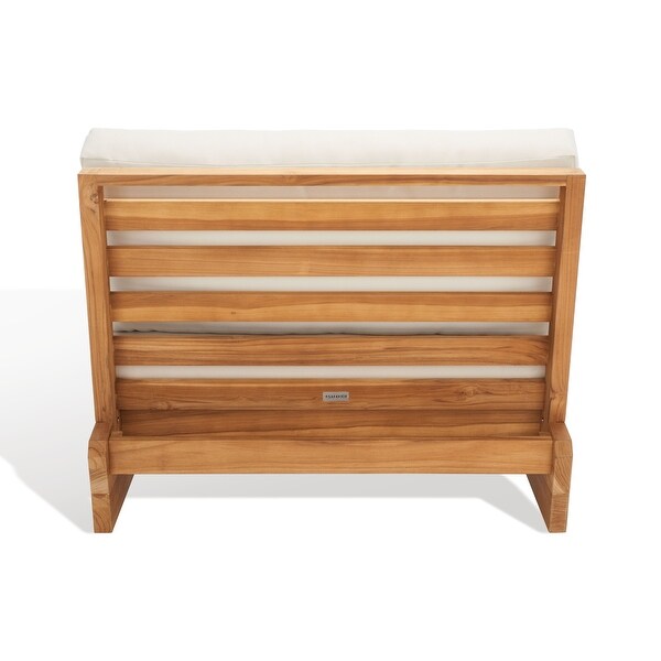 SAFAVIEH Couture Julianne Brazilian Teak Patio Chair