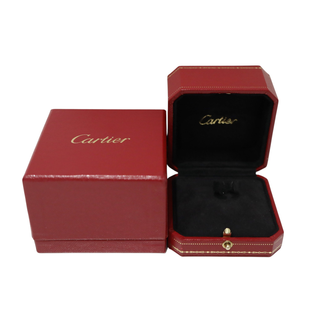 Cartier Mayon Pantale Ring 18K Rose Gold Diamond N4749100