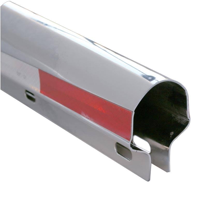 30x22 Stainless Heavy Duty Mud Flap Hanger w/ Reflector - 2 1/2x22 Bolt Pattern