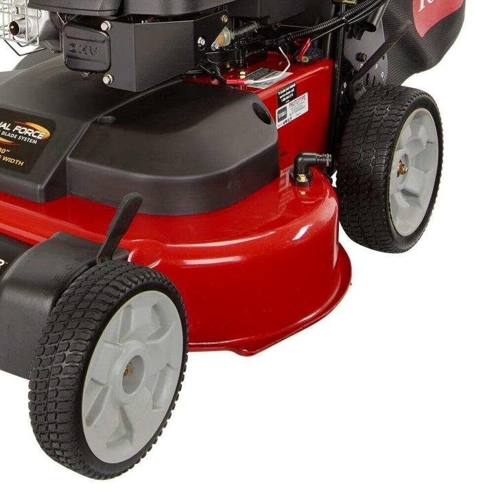 toro-timemaster-30 in.Electric Start Walk-Behind Gas Self-Propelled Mower with Spin-Stop