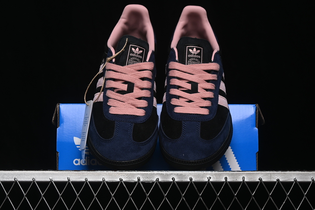 Adidas Clover Casual Board Shoes Light Pink/Black JI2679
