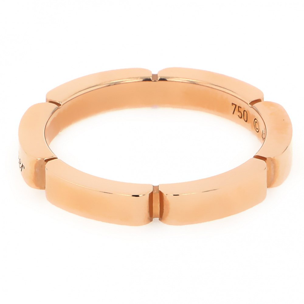 Cartier Mayon Pantale #48 Ring 18K Rose Gold