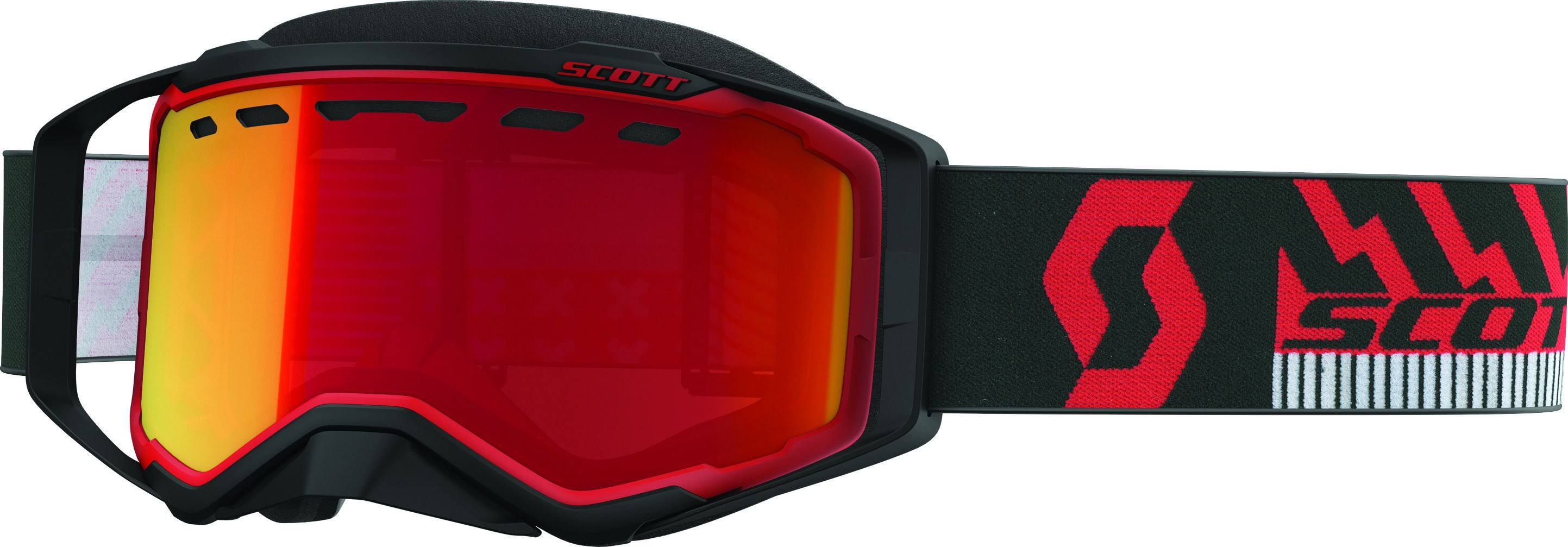 Scott 262581-1029315 Goggle Prospect Snow White/Blue w/Teal Chrome