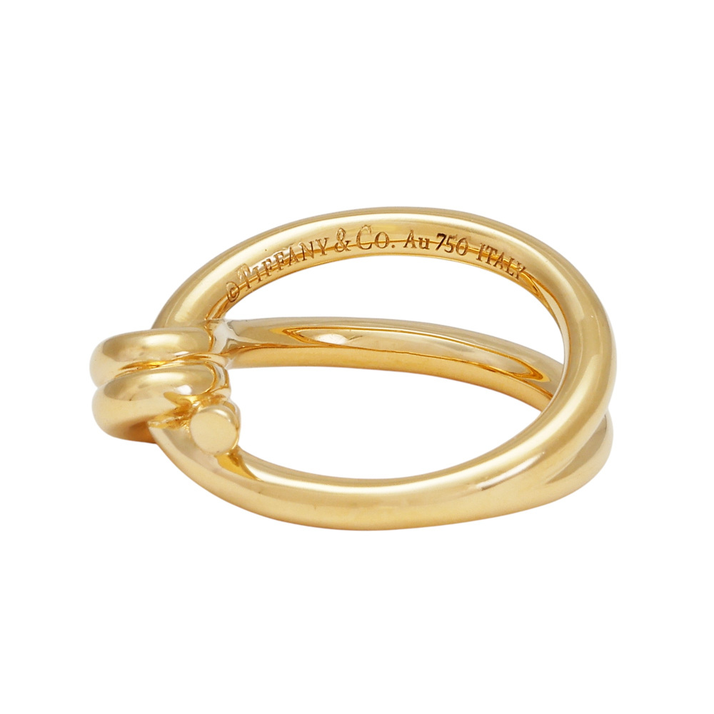 Tiffany & Co. Knot Ring 18K Yellow Gold 68890322