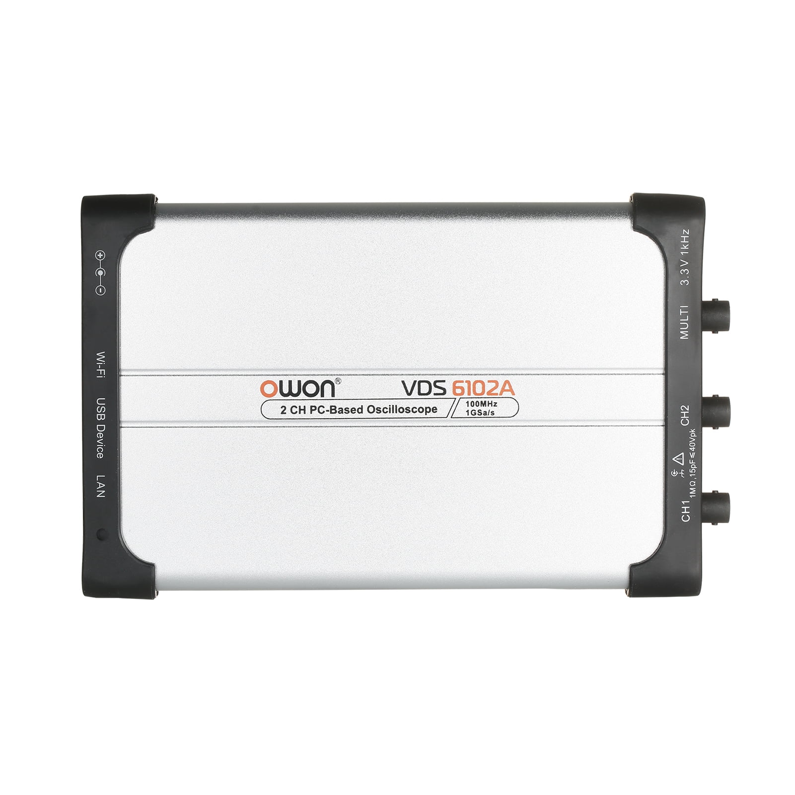 Owon Oscilloscope, Portable Adc Channel 100Portable Adc Type-c 2 Channel 100 Adc Type-c Usb Pc Virtual Vds6102a 100Portable Usb Pc Buzhi Xibany Dsfen Qnotici Siuke Pc L 2