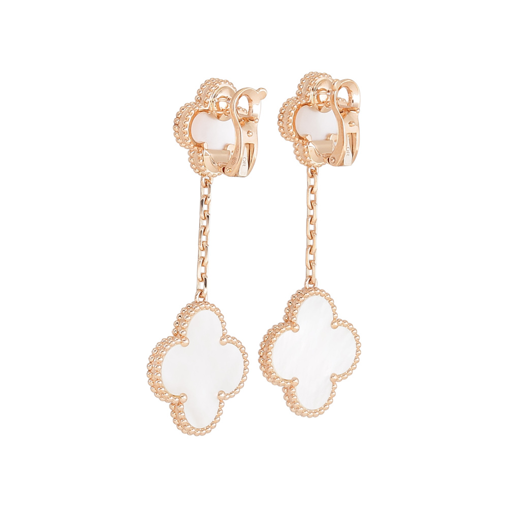 Van Cleef & Arpels Magic Alhambra Earrings 18K Rose Gold VCARP3SJ00