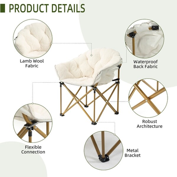 Moon chair folding lounge chair,balcony leisure lunch break backrest lazy chair,bedroom single person small sofa