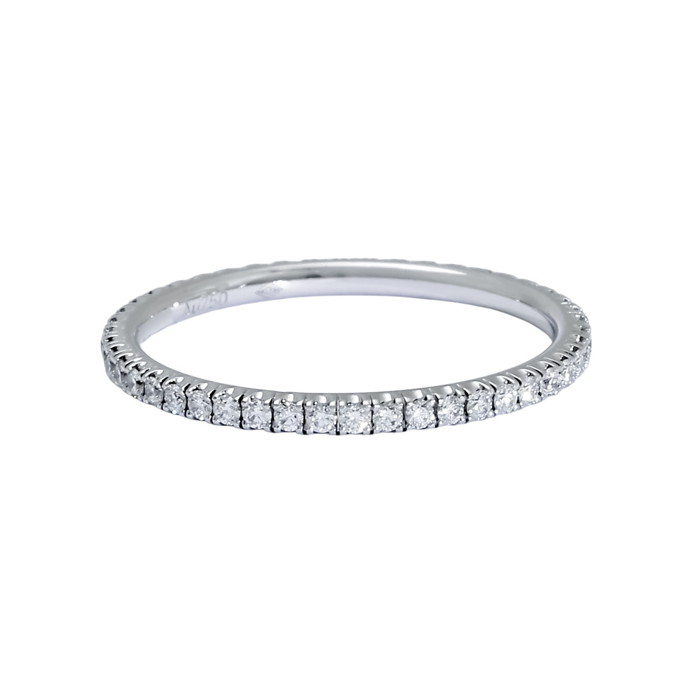 Cartier Ethancel Do Wedding Ring 18K White Gold Diamond B4210400
