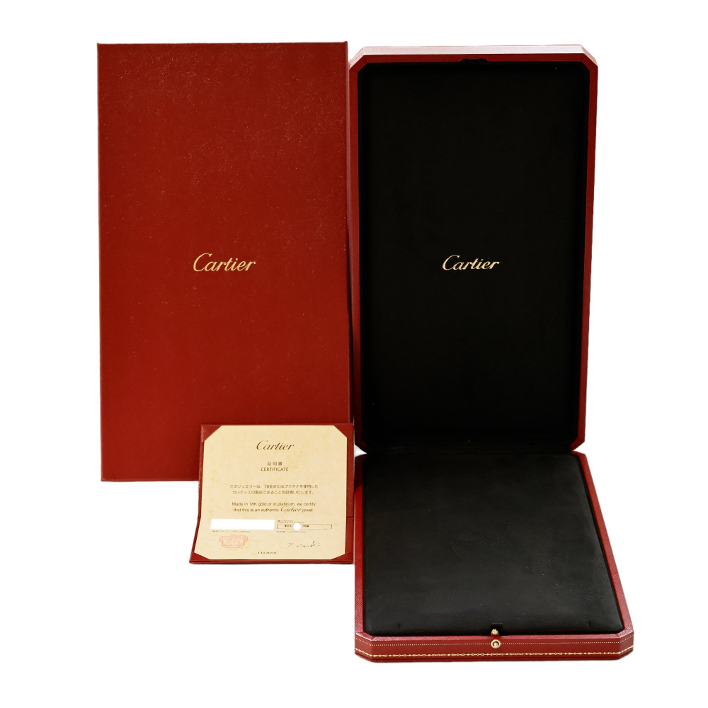 Cartier Agraf Necklace 18K Rose Gold Diamond N7424320