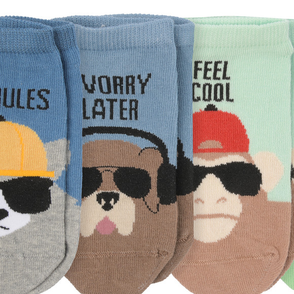 Topolino 4 Paar Jungen Sneaker-Socken im Set