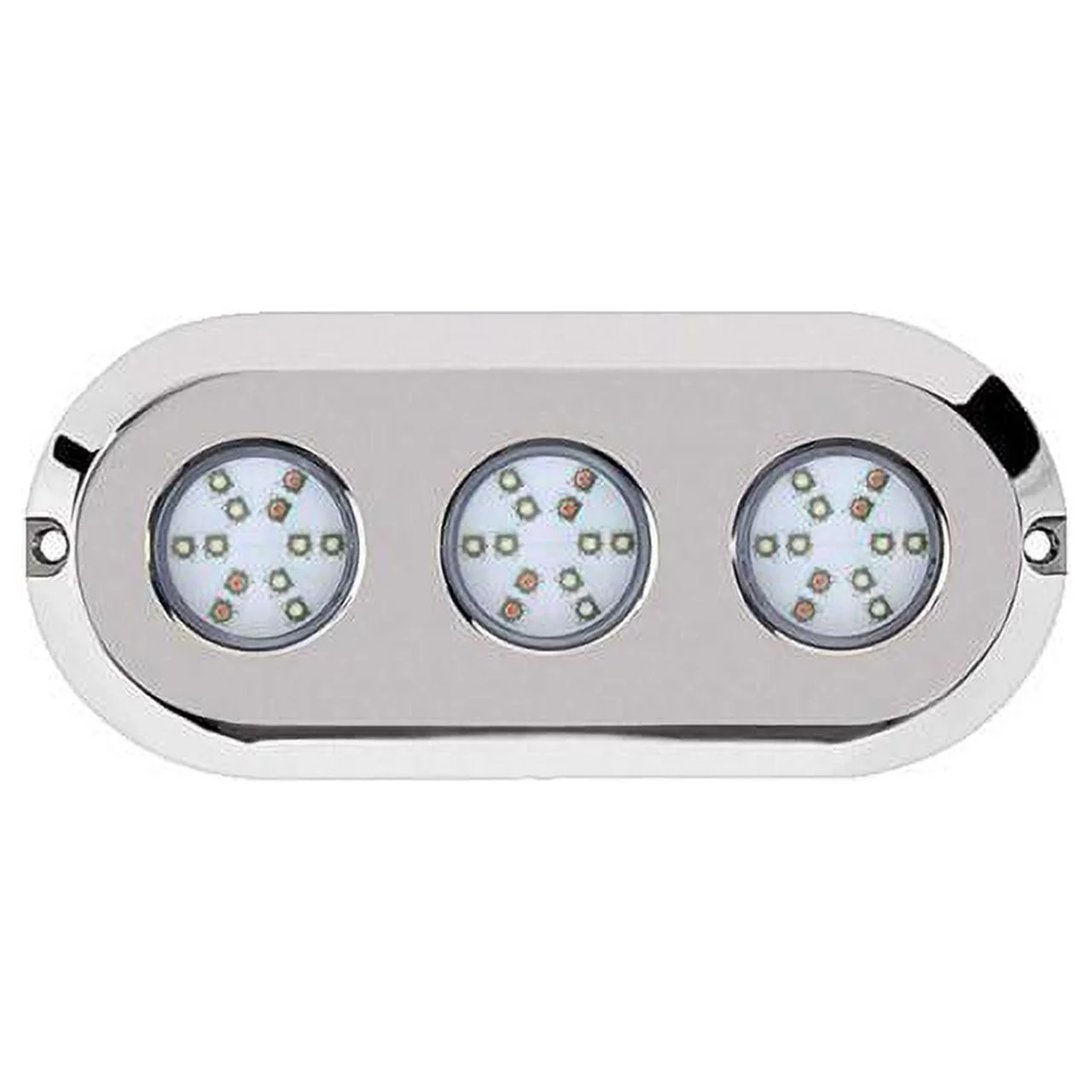 Race Sport MSUWL180RGB - NEW HydroBLAST3-POD Underwater 180-Watt LED Lighting System - Marine 316 Stainless Steel - RGB Multi-Color